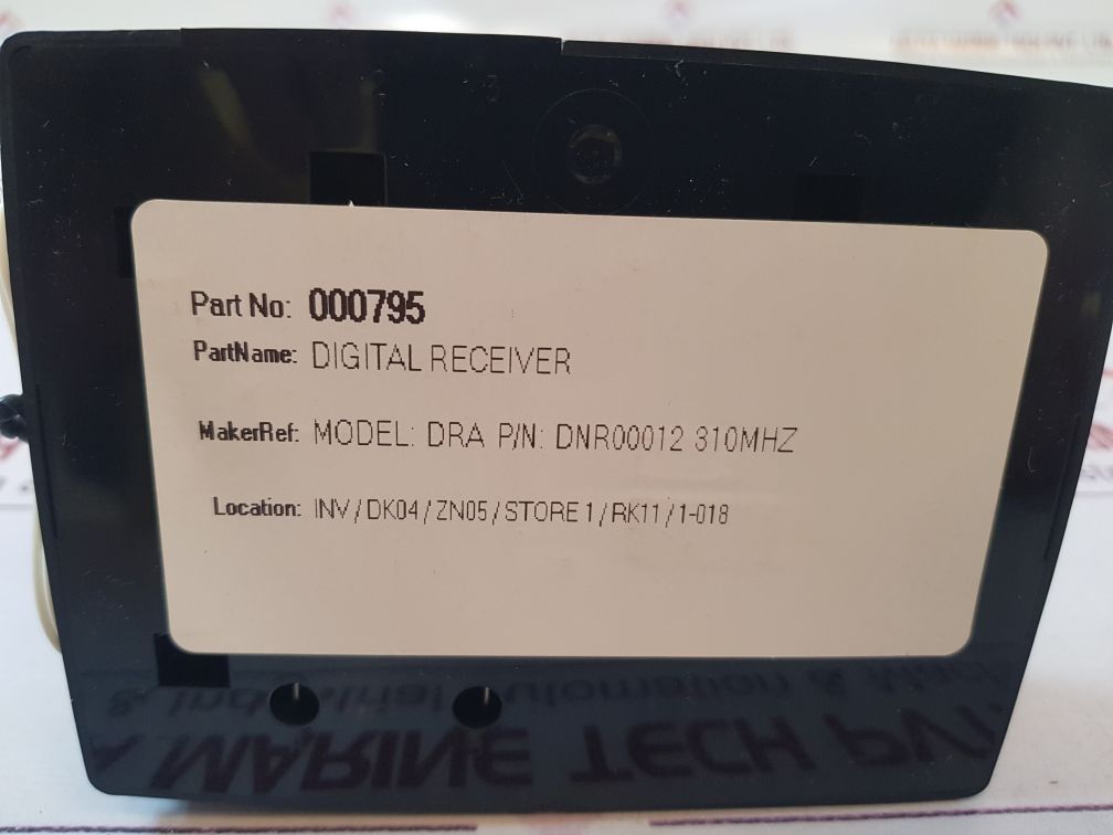 Linear delta 3 dra dnr00001 digital receiver