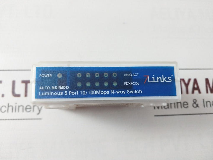 Links Luminous 5 Port 10/100 Mbps N-way Switch