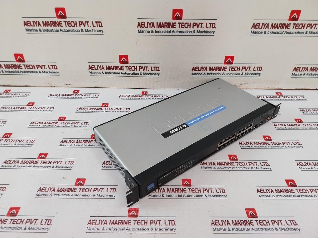 Linksys Srw2016 16-port 10/100/1000 Gigabit Switch With Webview 1000 Mbps