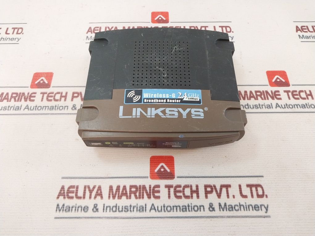 Linksys Wrt54G Wireless-g Broadband Router With 4-port Switch