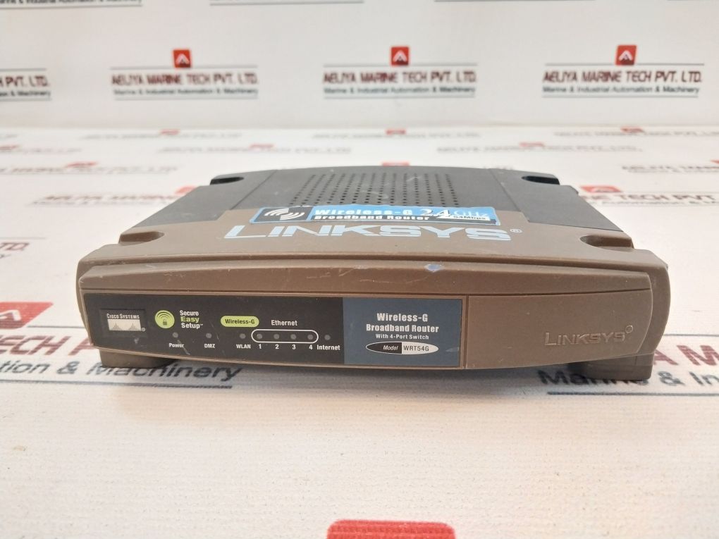Linksys Wrt54G Wireless-g Broadband Router With 4-port Switch