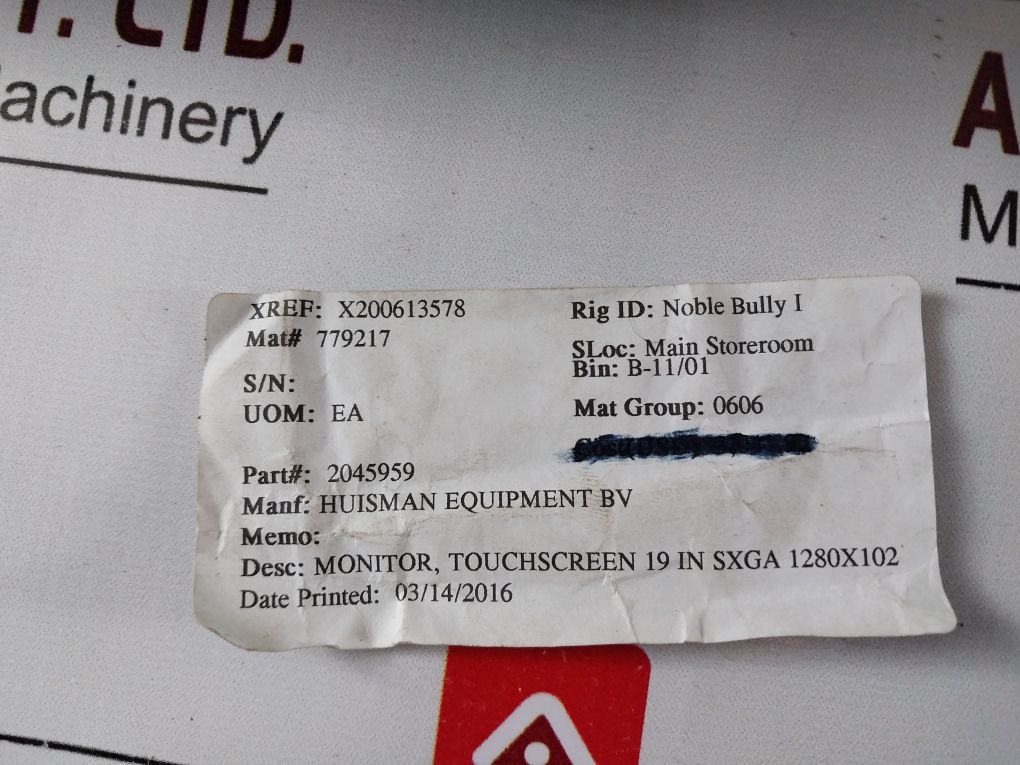 Lips N190De Display Monitor