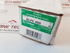 Littelfuse Klpc 800 Hi-interrupting Fuse
