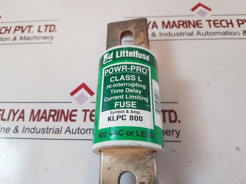 Littelfuse Klpc 800 Hi-interrupting Fuse
