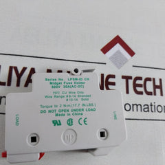 Littelfuse Lpsm-id Ch Fuse Holder 600V 30A(Ac-dc), 910021