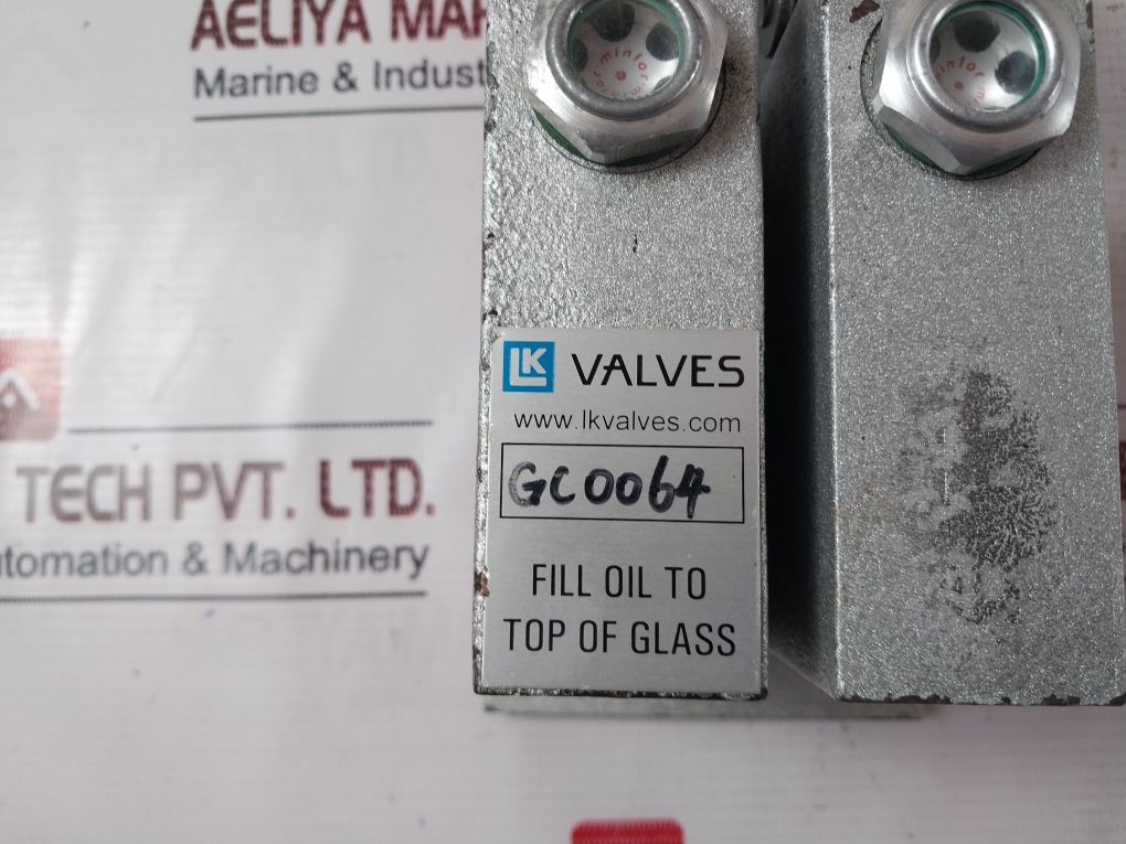 Lk Valves Gc-2 Hydraulic Control Station With 2 Control Handles