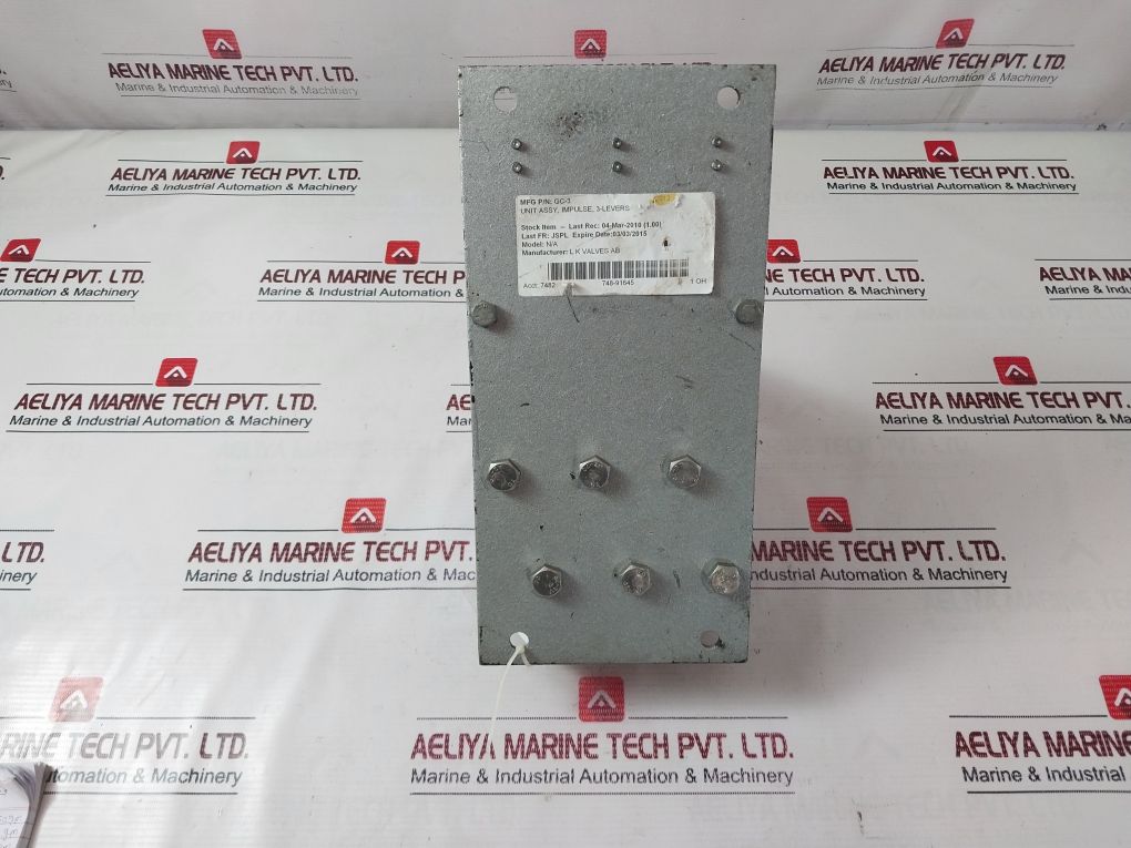 Lk Valves Gc-3 3- Levers Impulse Unit Assy