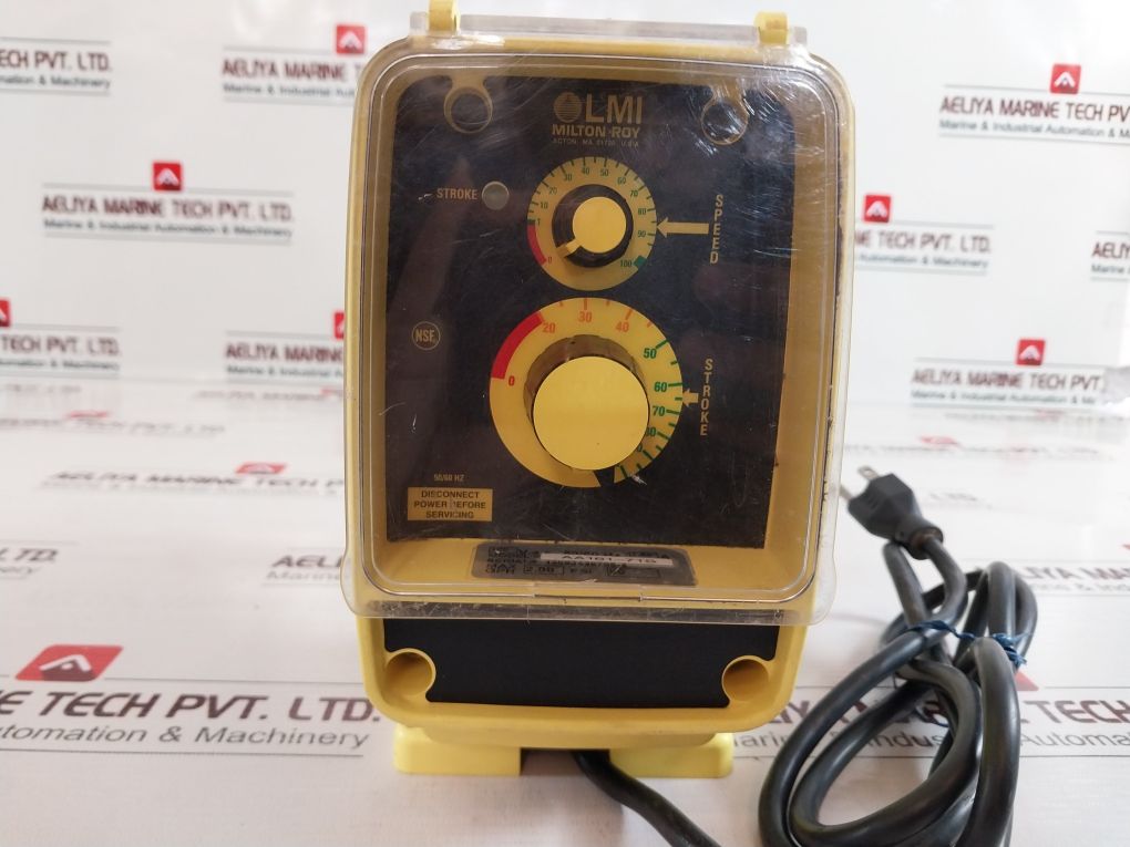 Lmi Milton Roy Aa161-71S Electromagnetic Dosing Pump 120Vac 1.40A