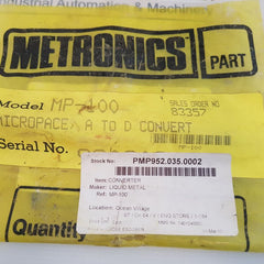 Lmi Milton Roy Control Unit With Mp-100 AD Converter Set