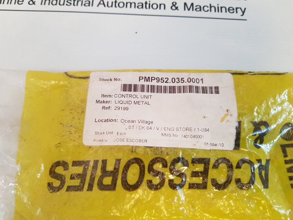 Lmi Milton Roy Control Unit With Mp-100 AD Converter Set