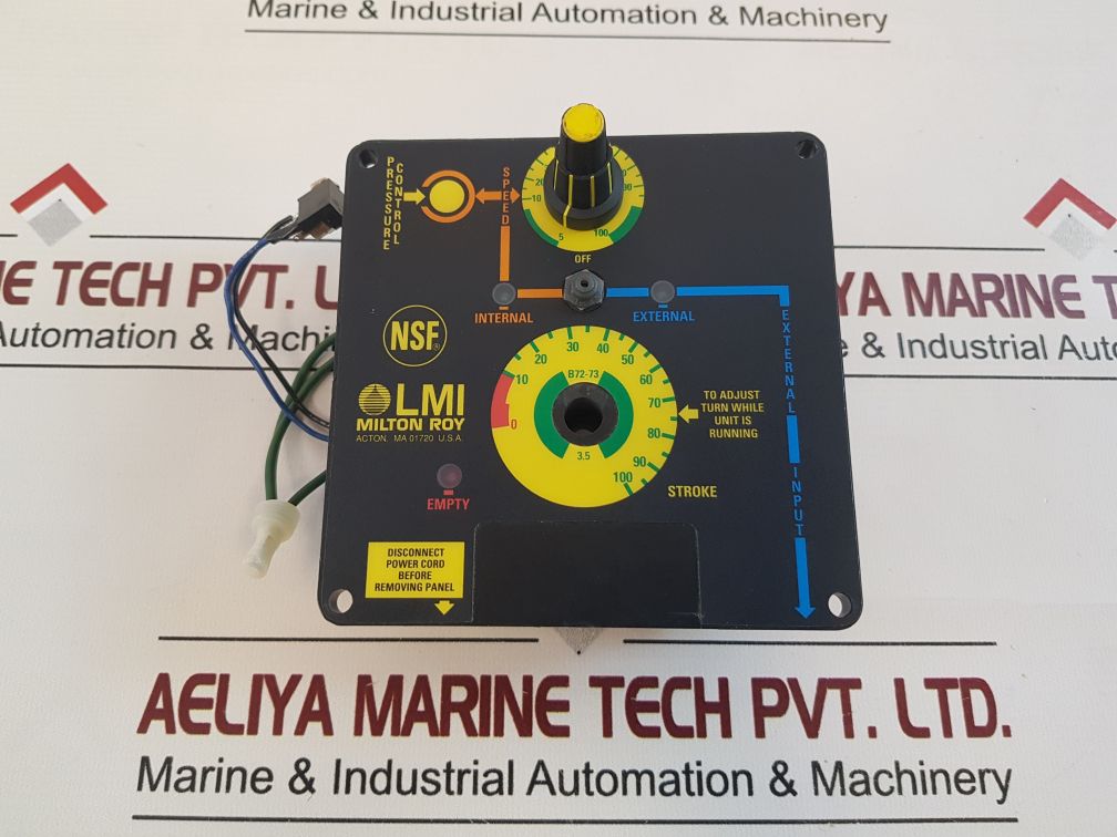 Lmi Milton Roy Control Unit With Mp-100 AD Converter Set