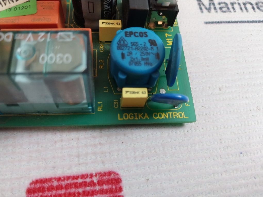Logika Control J423410B Pcb
