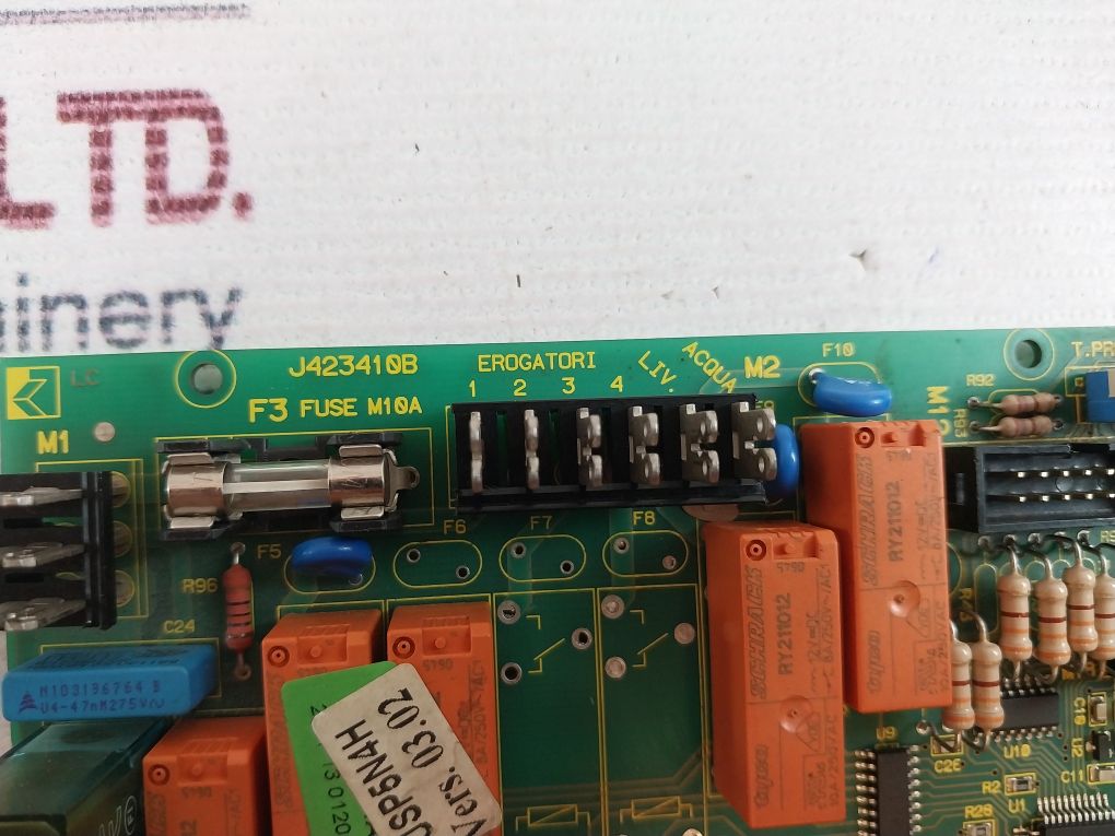 Logika Control J423410B Pcb