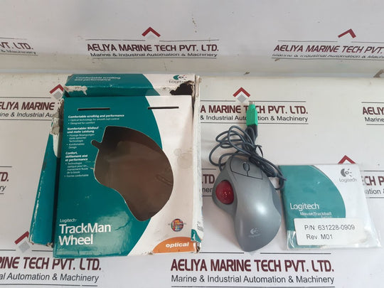 Logitech 804360-1000 Trackman Wheel Marble Mouse