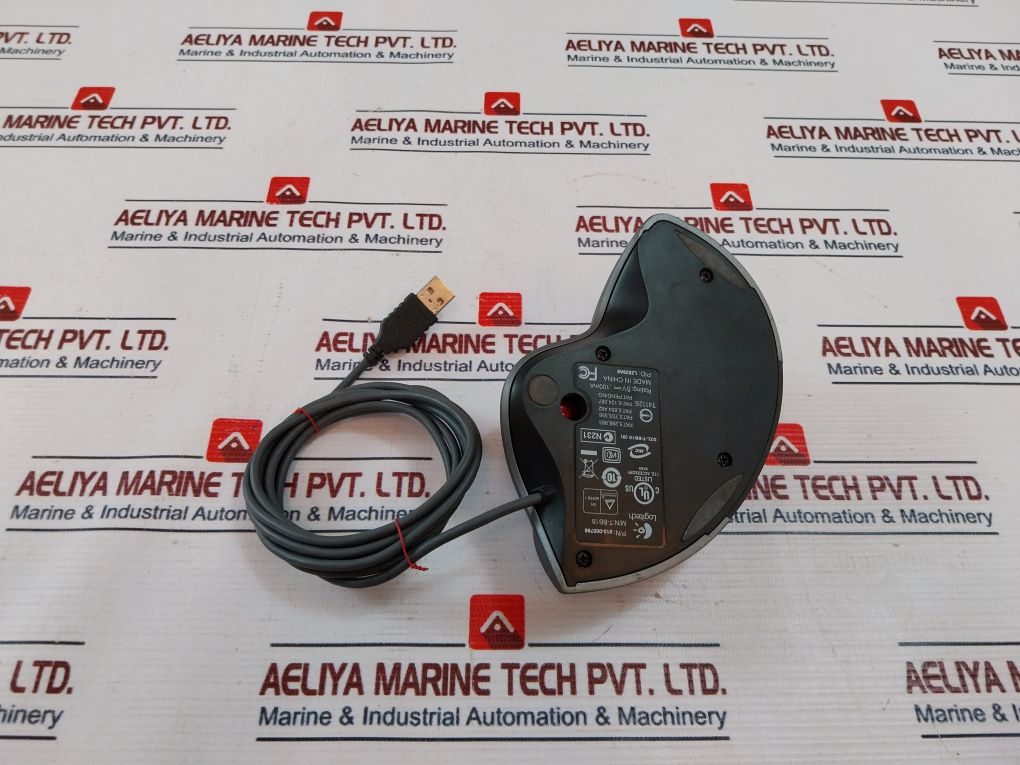 Logitech 810-000766 Trackman Wheel Usb Track Ball Wired Mouse T-bb18