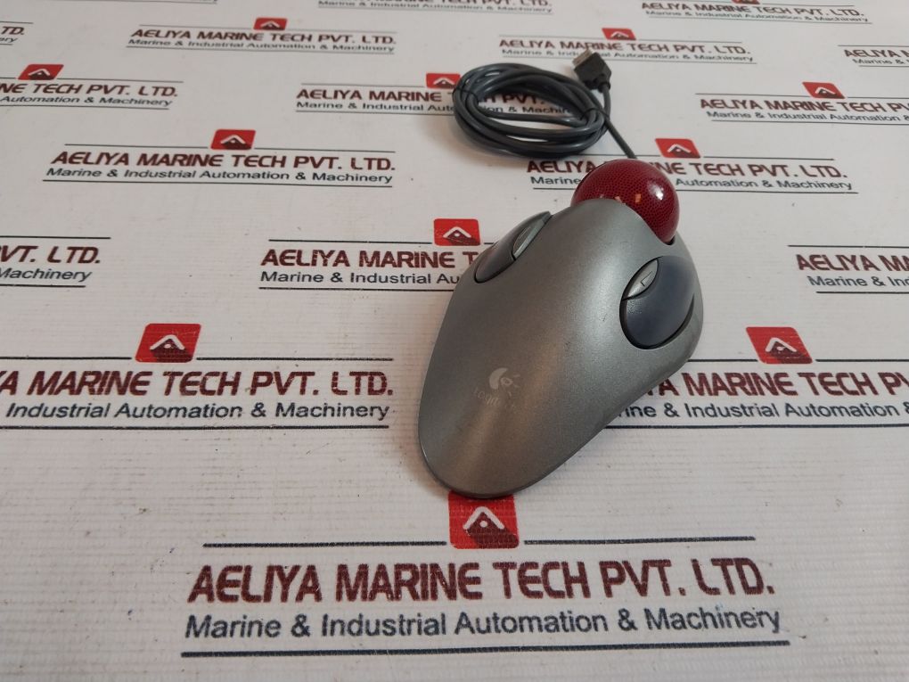 Logitech T-bc21 Usb Optical Trackman Marble Mouse 804377-0000 5V 50Ma