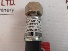 Lohmann Hose Line–R15 1/2” Npt X 300 Hose Assembly