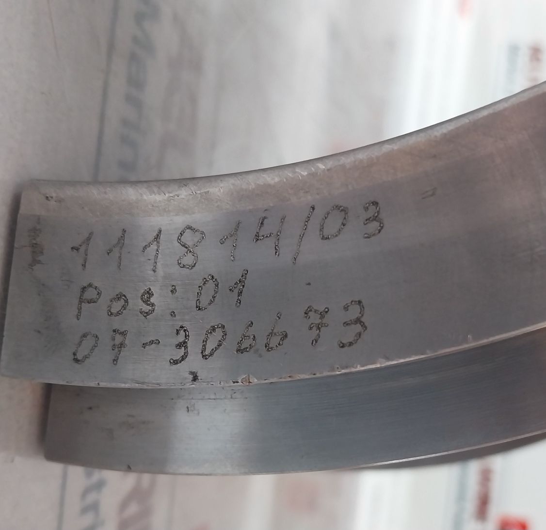 Lohmann 07-306673 Slide Bearing 325X250X125