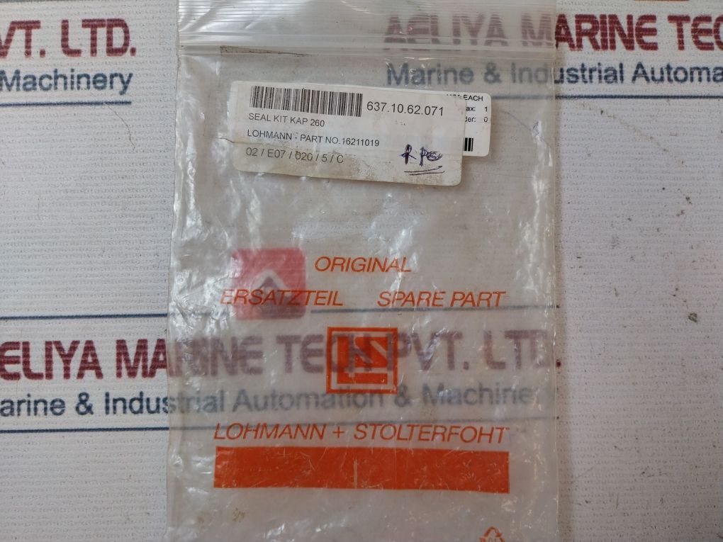Lohmann+Stolterfoht 16211019 Seal Kit 
