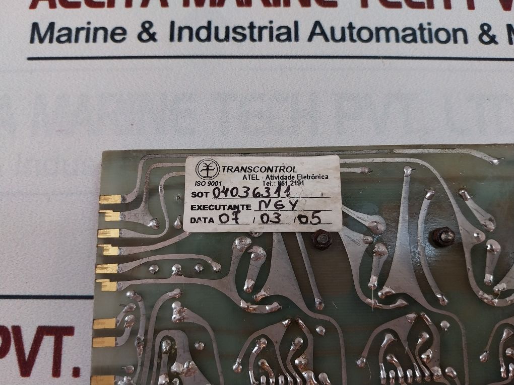 Londex C105.103.D Printed Circuit Board A/105.103.D