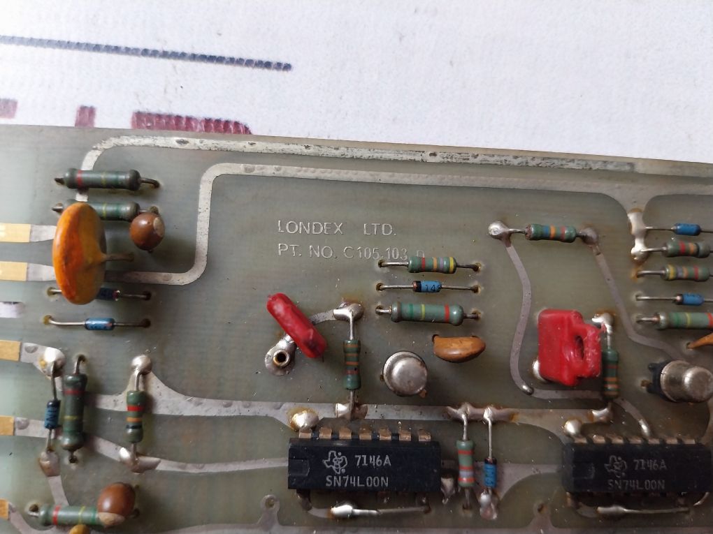 Londex C105.103.D Printed Circuit Board A/105.103.D