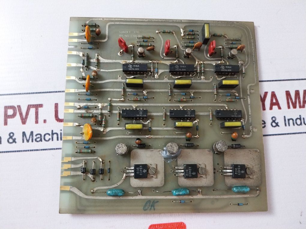 Londex C105.103.D Printed Circuit Board A/105.103.D