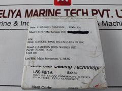 Lone Star Api 6A-0666-gh Gasket Ring