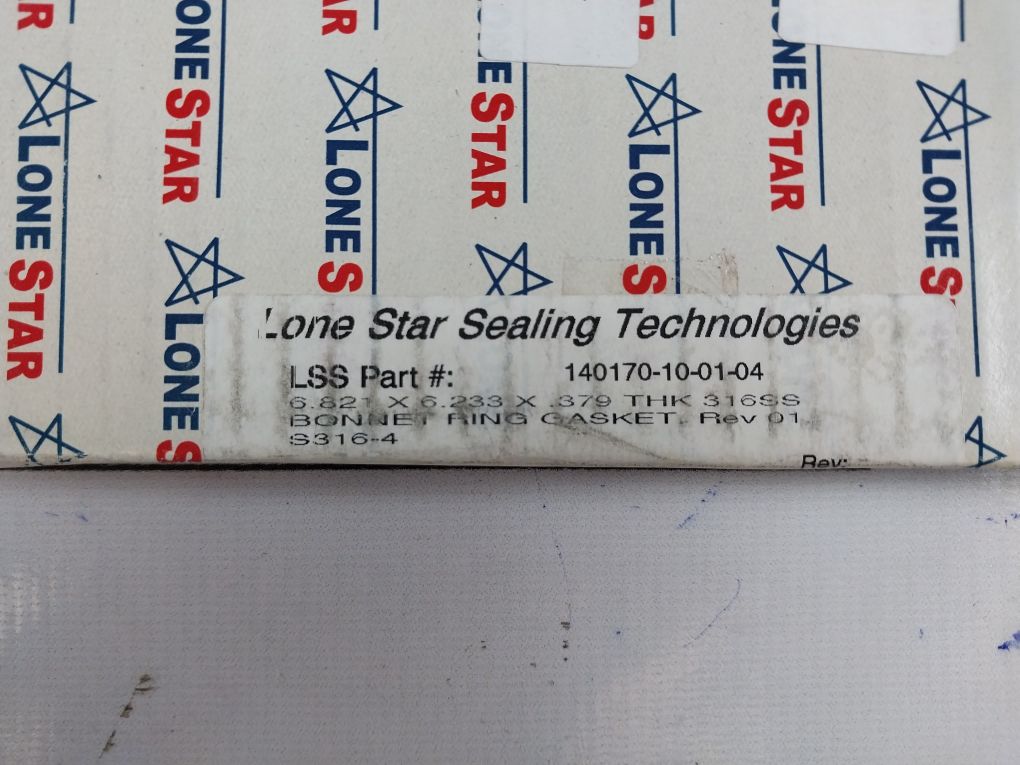 Lone Star Sealing S316-4 Bonnet Ring Gasket 140170-10-01-04