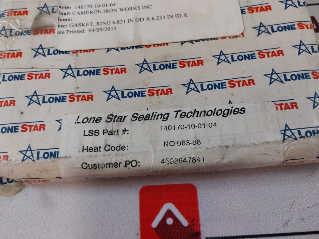 Lone Star Sealing 140170-10-01-04 Bonnet Ring Gasket S316 4 