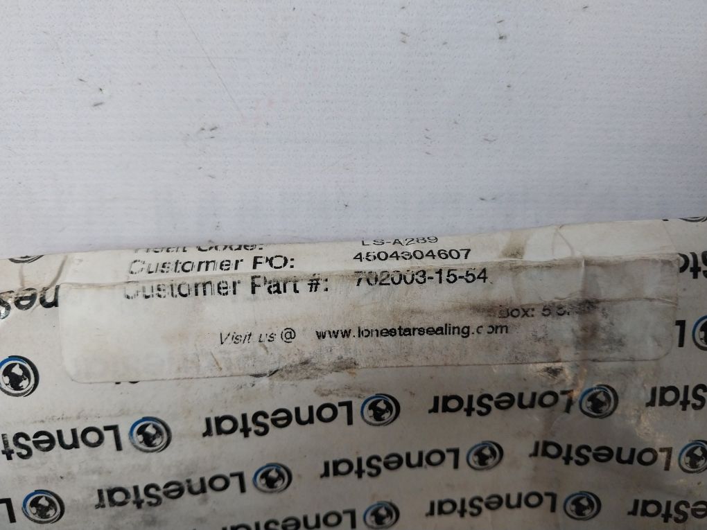 Lonestar Bx155-316 Stainless Steel Rtj Gasket Ring Bx155