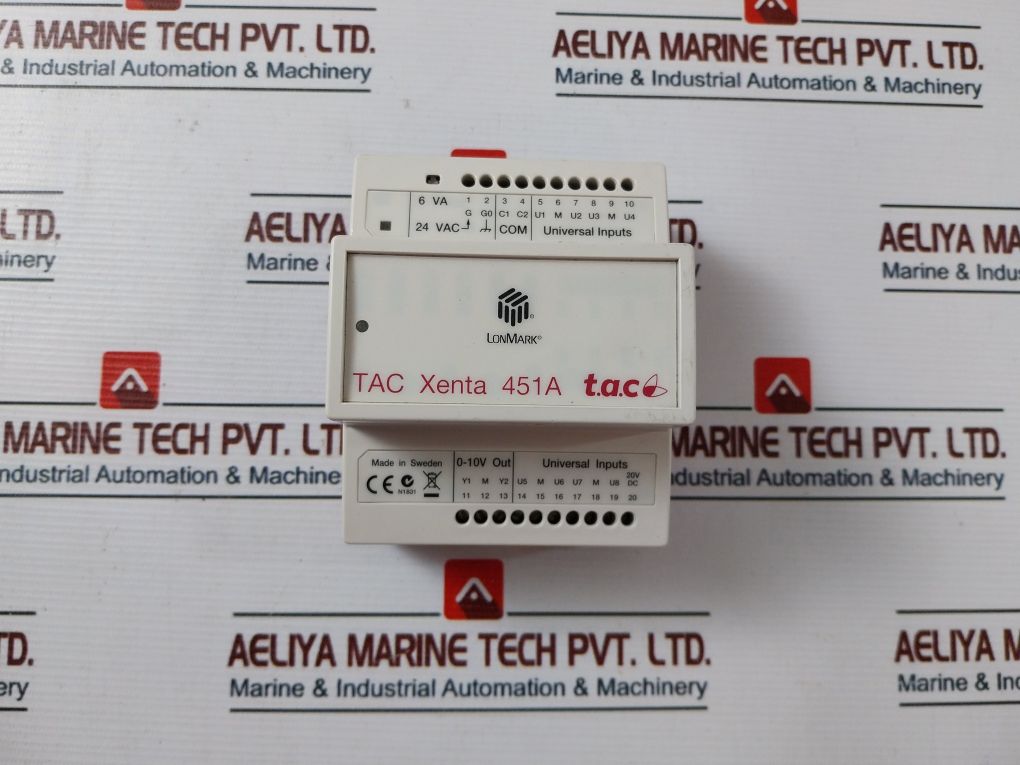 Lonmark Tac Xenta 451A Universal Analog I/O Module 24 Vac