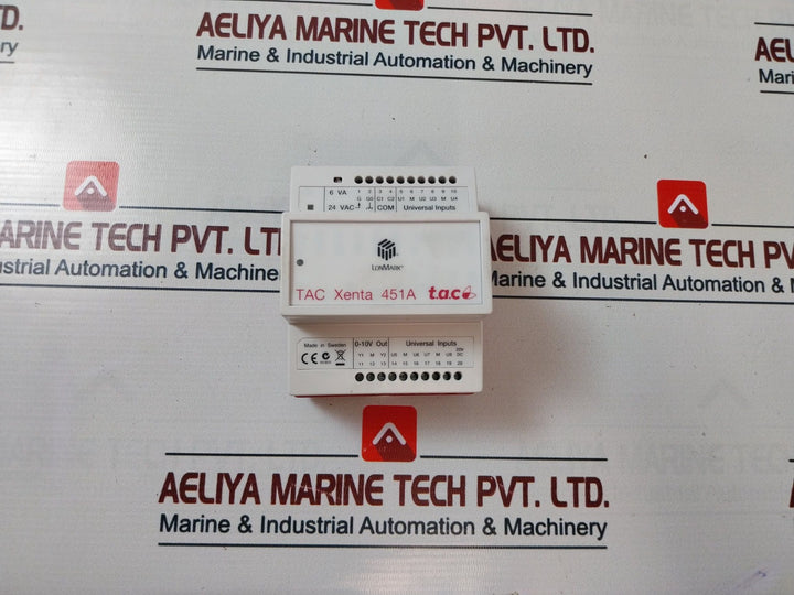 Lonmark Tac Xenta 451A Universal Inputs Module 20V Dc