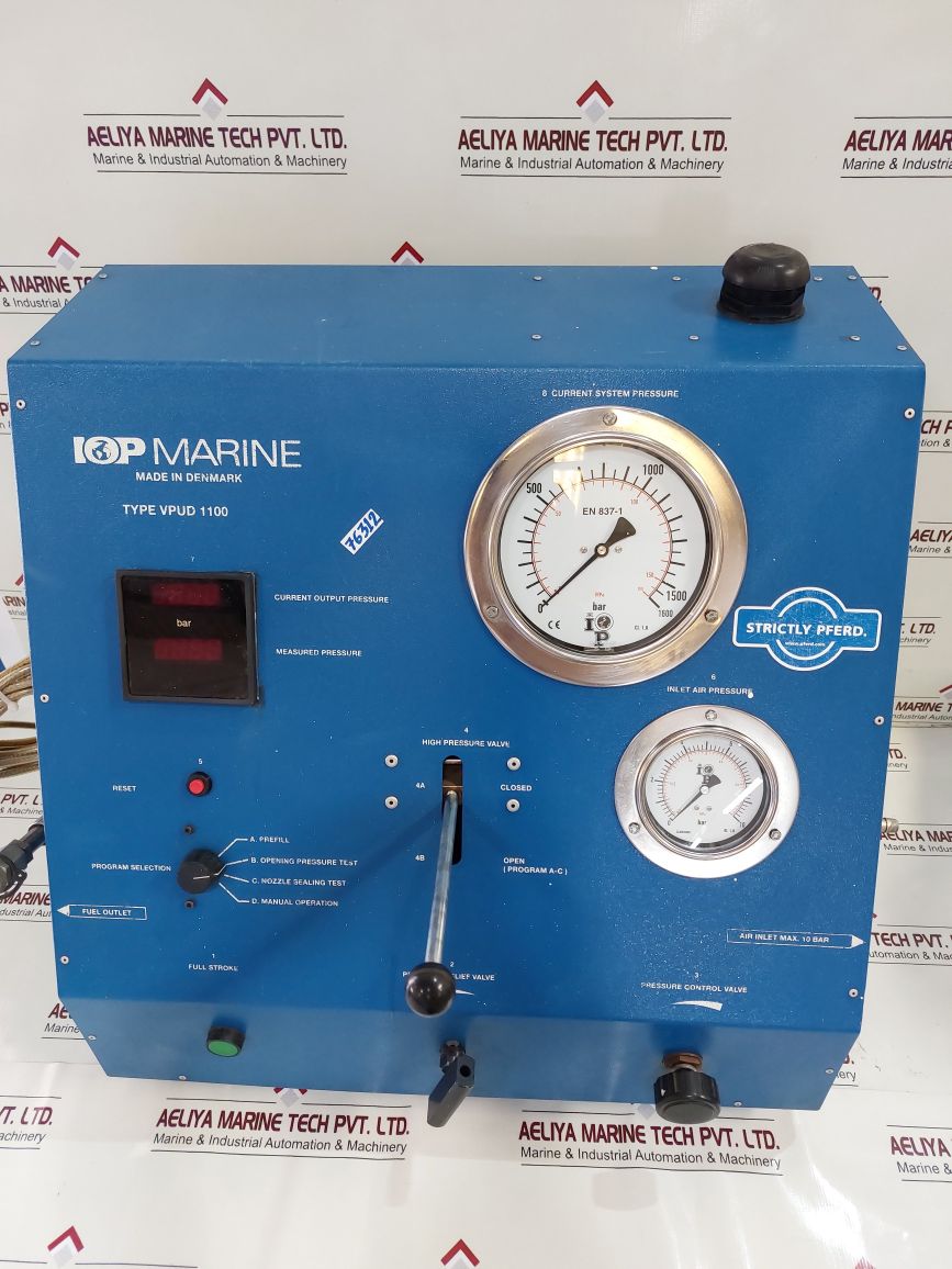 Lop Marine Vpud 1100 Fuel Injector Test Unit