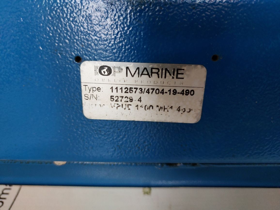 Lop Marine Vpud 1100 Fuel Injector Test Unit