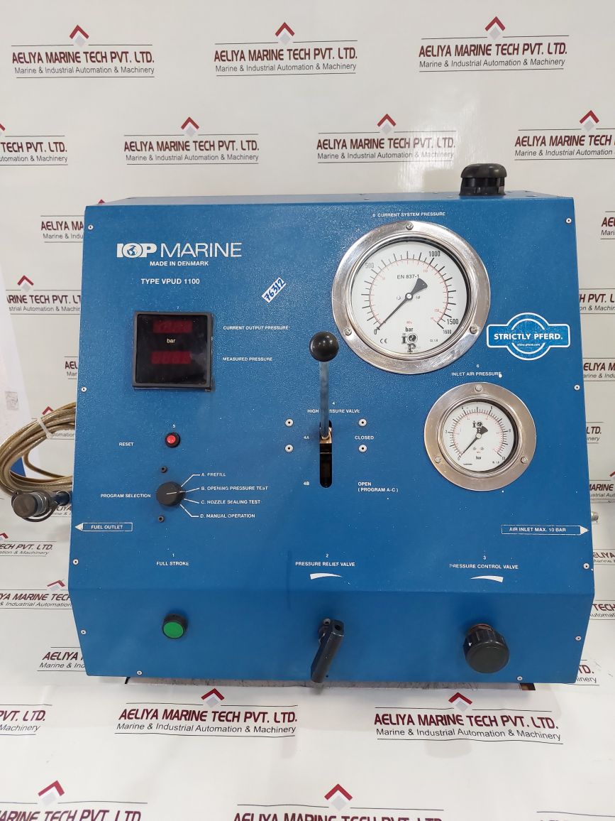 Lop Marine Vpud 1100 Fuel Injector Test Unit