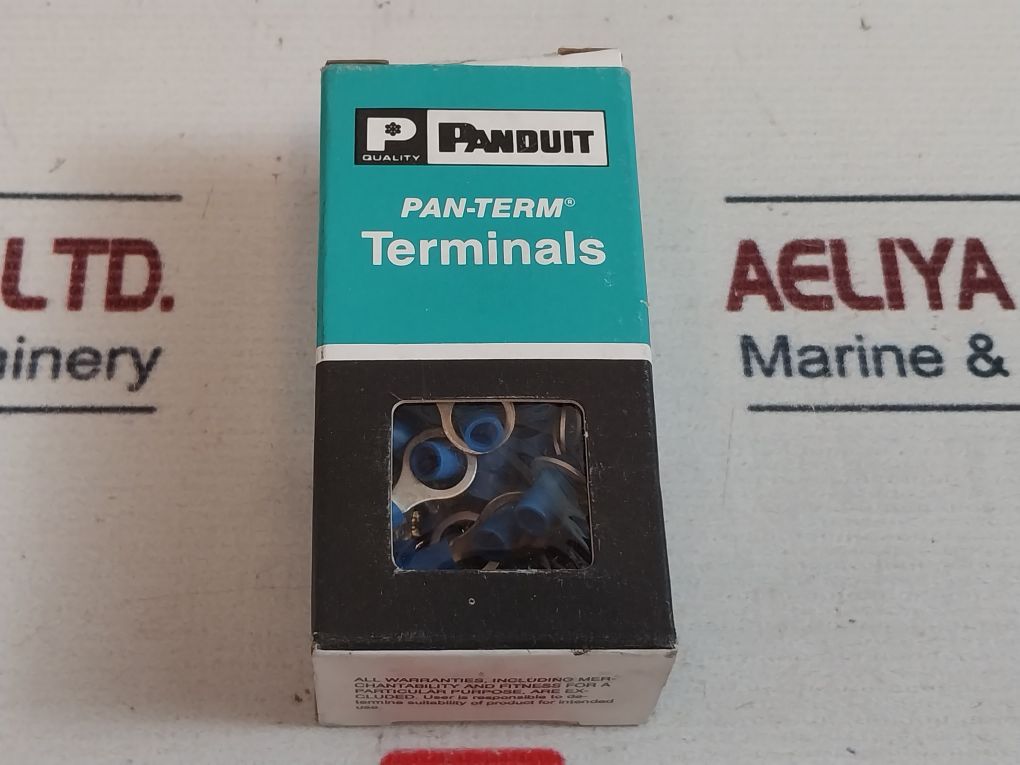 Lot Of 100X Panduit Pv14-56R-c Ring Terminal 600V