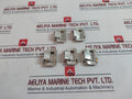 Lot Of 100X Ss 5/8’’ Stainless Steel Ear-lokt Buckle Cm-304