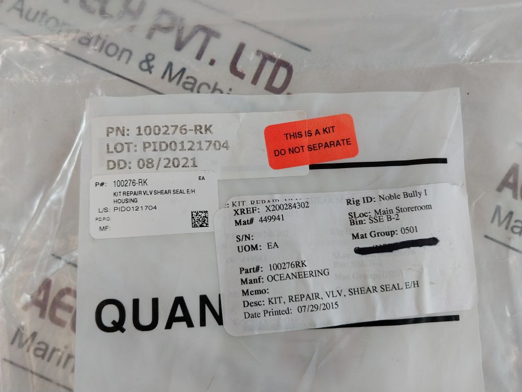 Lot Of 13X 100276-rk Repair Kit