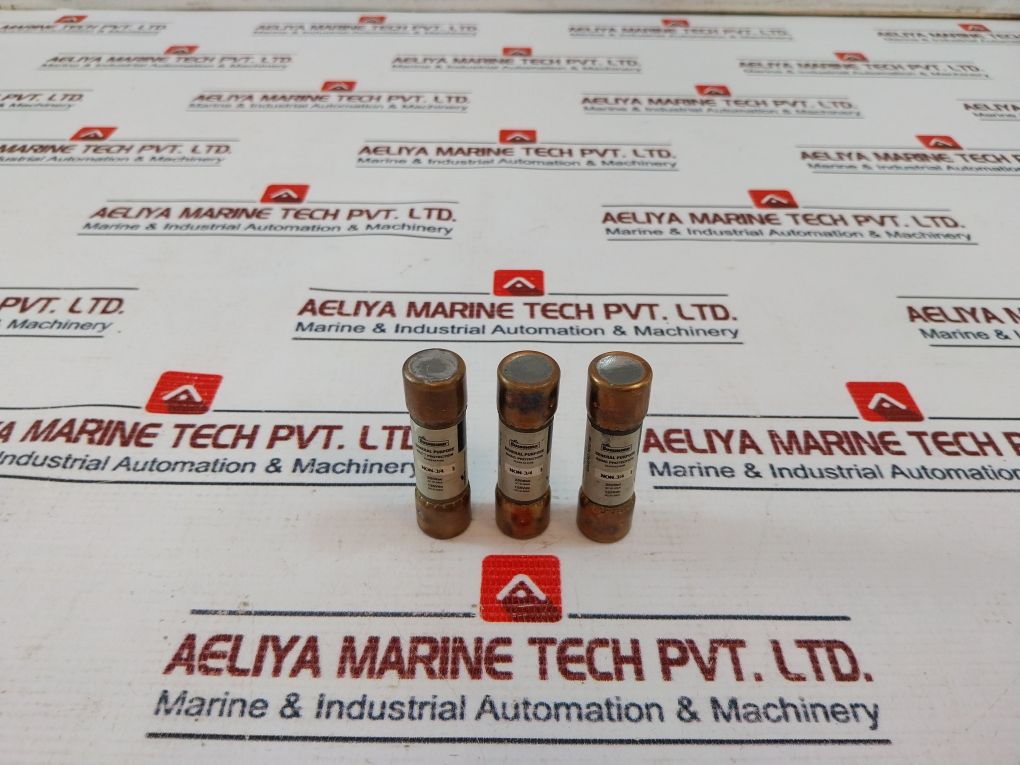 Lot Of 10X Cooper Bussmann Non-3/4 Fuse Basic Protection 250Vac