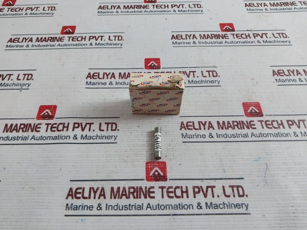 Lot Of 10X Dca F763-10 Fuse Link 10A 500V