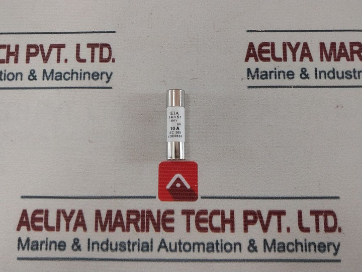 Lot Of 10X Eia 14X51 Fuse 10A ~500V