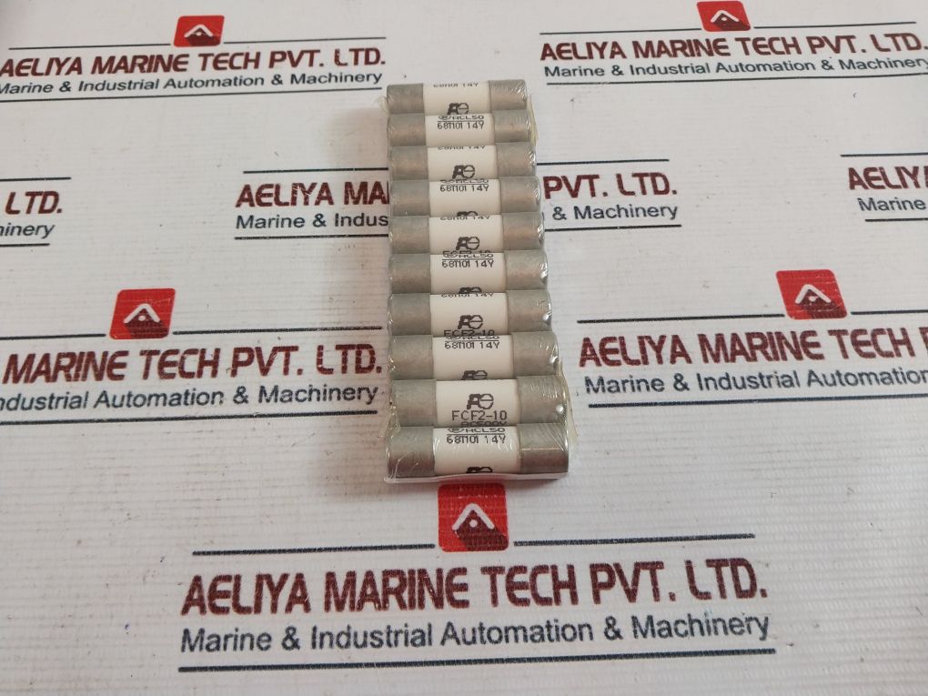 Lot Of 10X Fuji Electric Fcf2-10 Cartridge Fuse Link 300V 10A