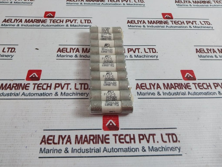 Lot Of 10X Fuji Electric Fcf2-5 Cartridge Fuse Link 300V 5A