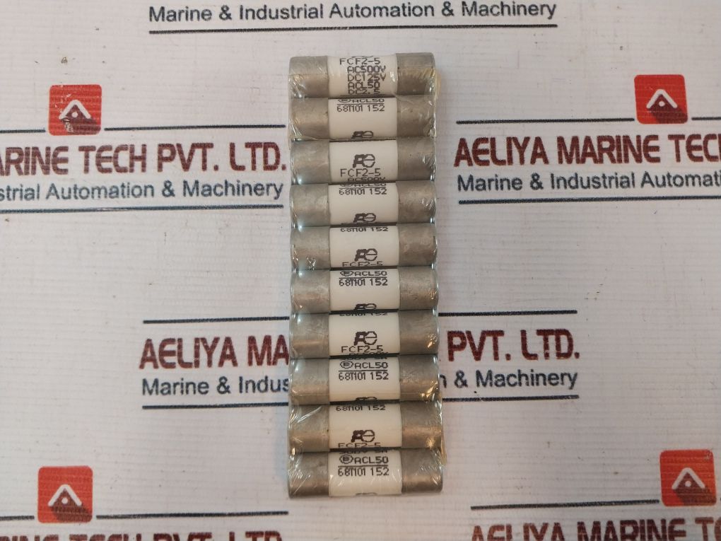 Lot Of 10X Fuji Electric Fcf2-5 Fuse-link 5A Ac500V Dc125V