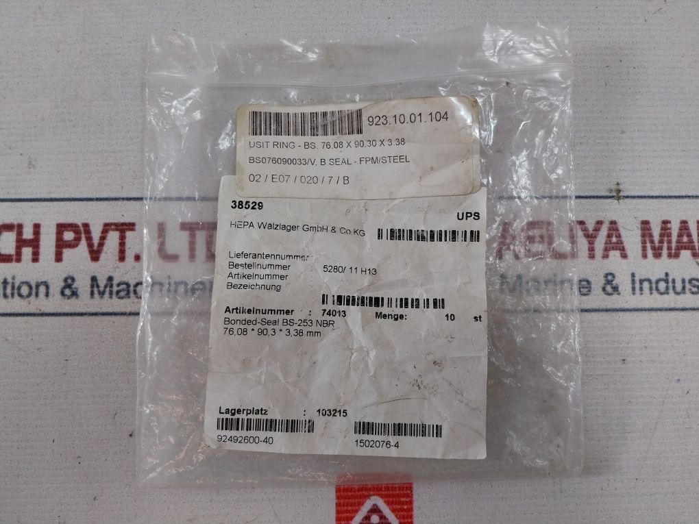 Lot Of 10X Hepa Walzlager 5280/11 H13 Bonded-seal