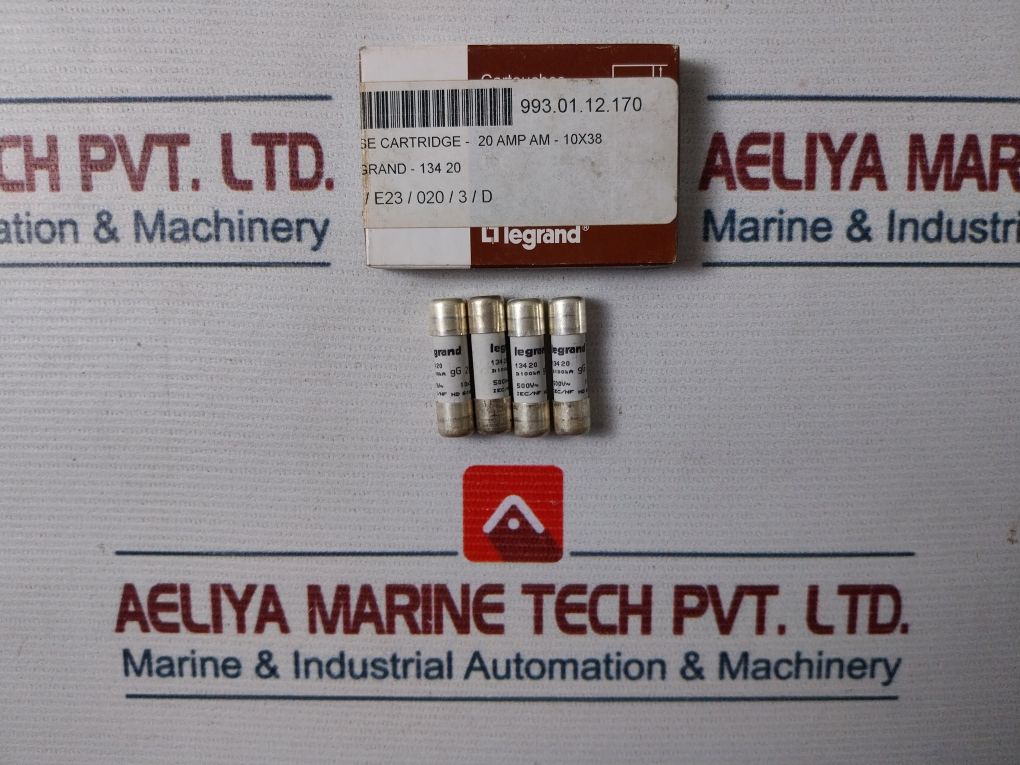 Lot Of 10X Legrand 134 20 Cartridge Fuse