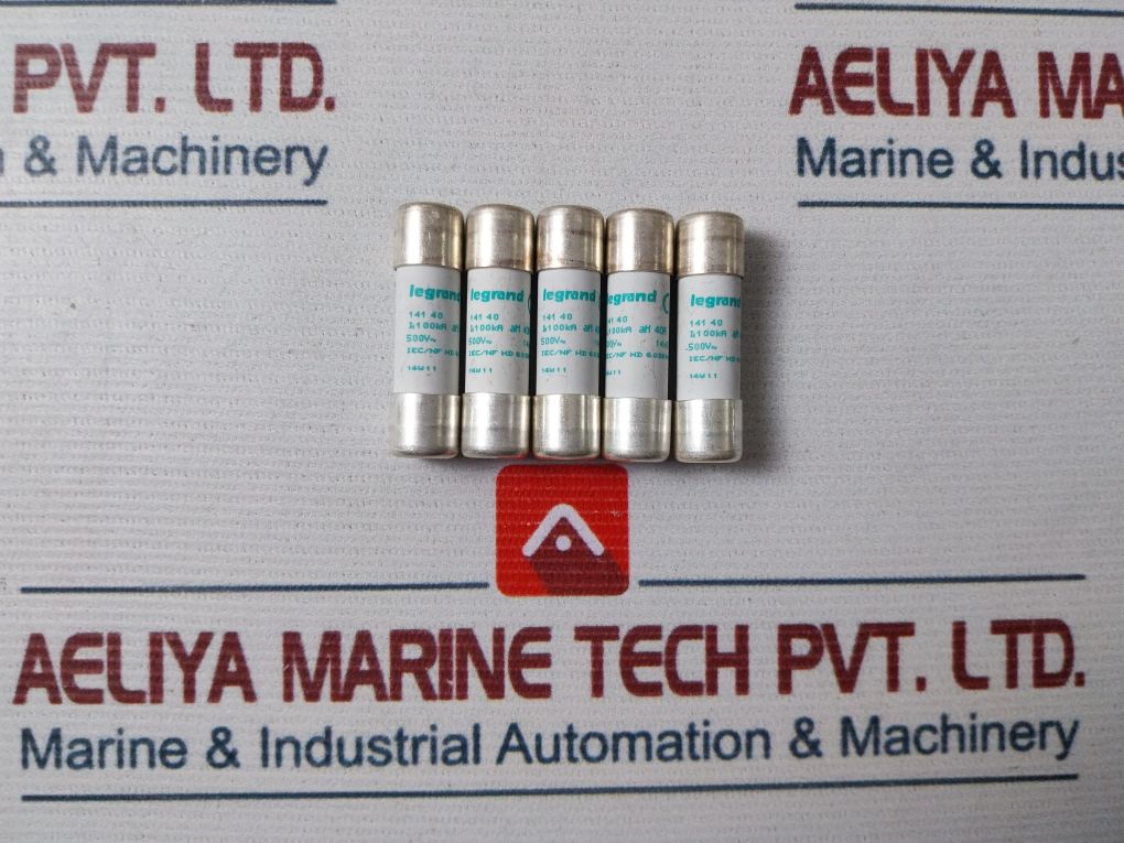 Lot Of 10X Legrand 141 40 Cartridge Fuse