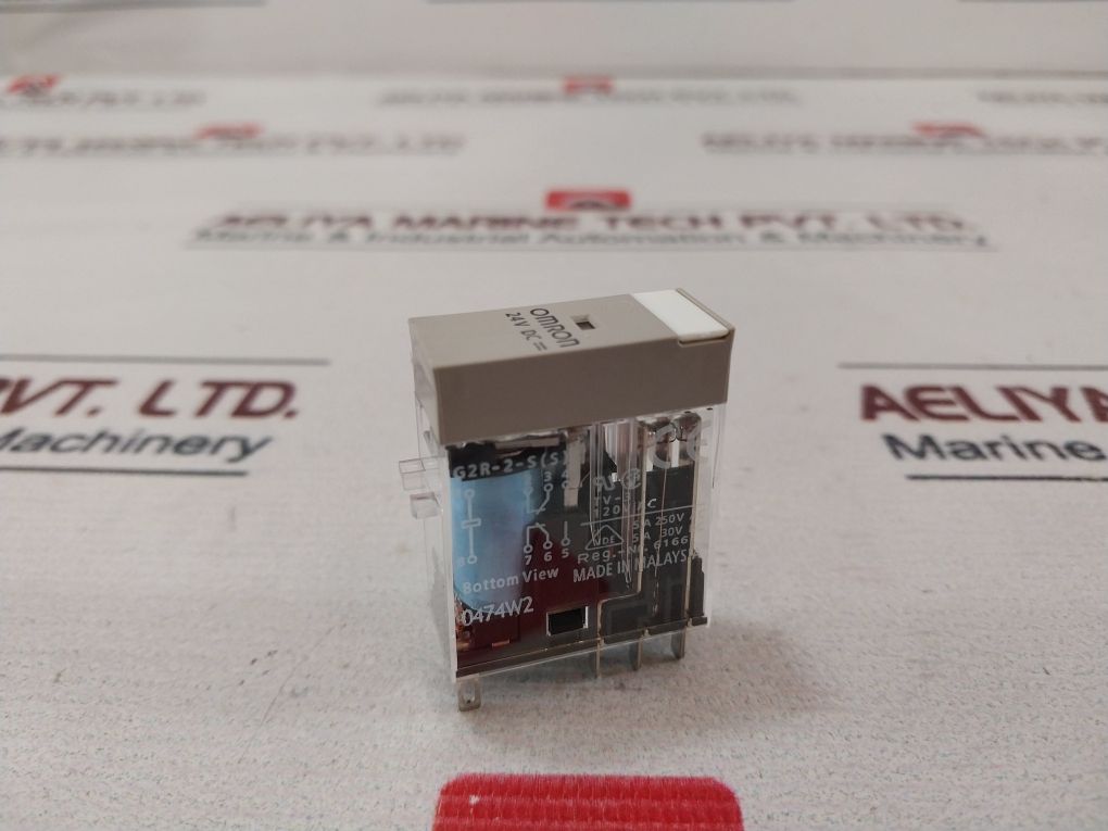 Lot Of 6X Omron G2R-2-s (S) General Purpose Relay