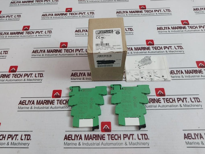 Lot Of 10X Phoenix Contact Plc-bsc-24Dc/21 Relay Base With Socket 29 66 016