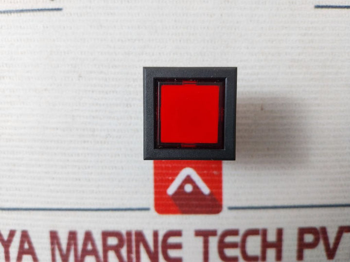 Schlegel Qxjt-rt Push Button Head With Light-red 96309